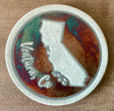 Ventura CA Raku Pottery Coasters