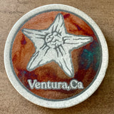 Ventura CA Raku Pottery Coasters