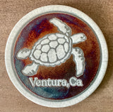 Ventura CA Raku Pottery Coasters