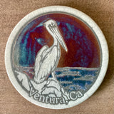 Ventura CA Raku Pottery Coasters