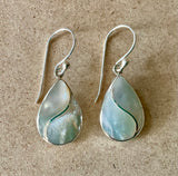 MOP Simple Shape Earrings