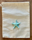 Starfish Cloth Gift Bags
