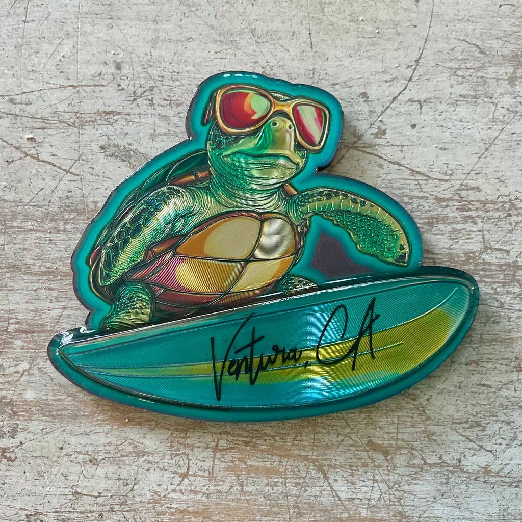 Cool Dude Turtle Magnet