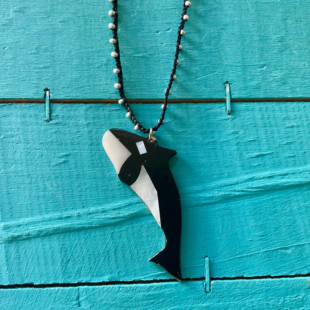 MOP Orca Necklace