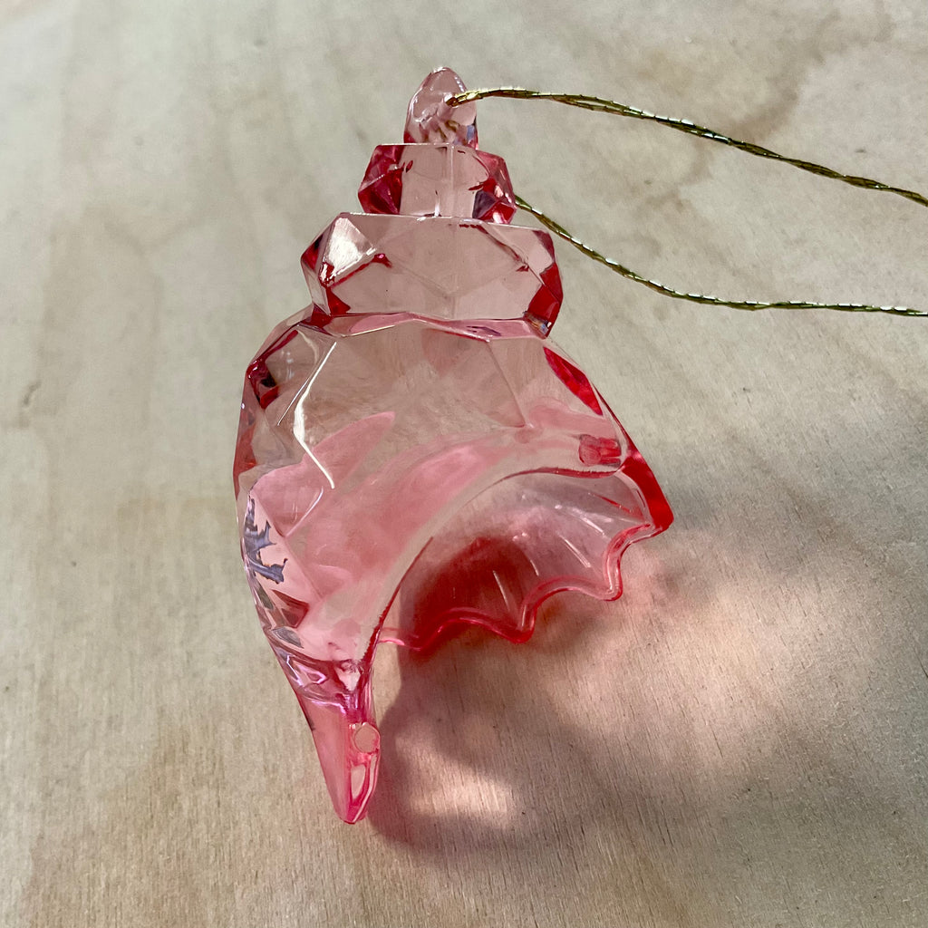Faceted Seashell Ornament