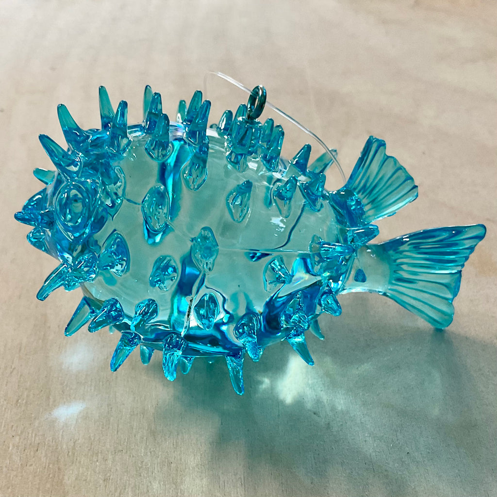Acrylic Pufferfish Ornament