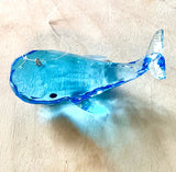 Faceted WHALE Ornament