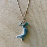 Mermaid Tail Coral Necklace