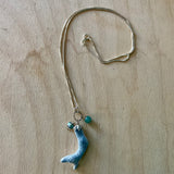 Mermaid Tail Coral Necklace