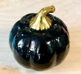 Capiz Pumpkin Decor