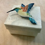 Hummingbird Capiz Box