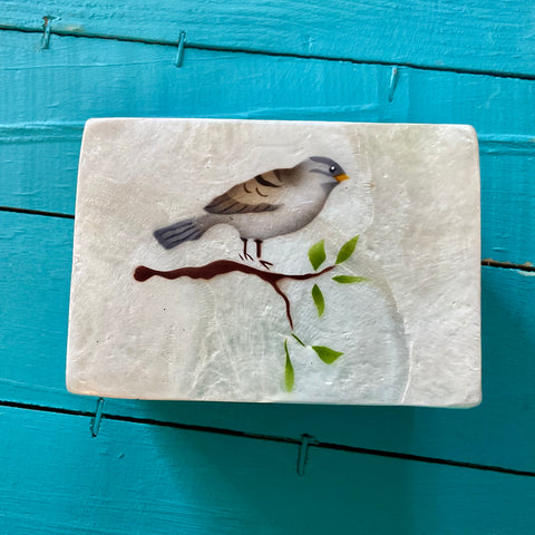 Capiz Bird Box