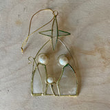 Capiz Nativity Ornament