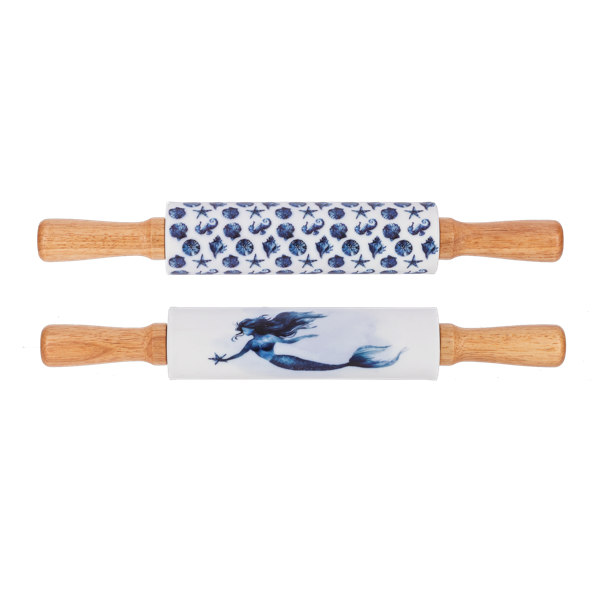 Mermaid Seashell Rolling Pin