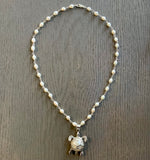 Pearl Sea Turtle Necklace