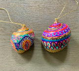 Painted Shell Ornament