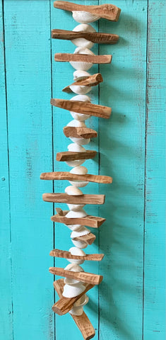 Driftwood White Clamshell Drop