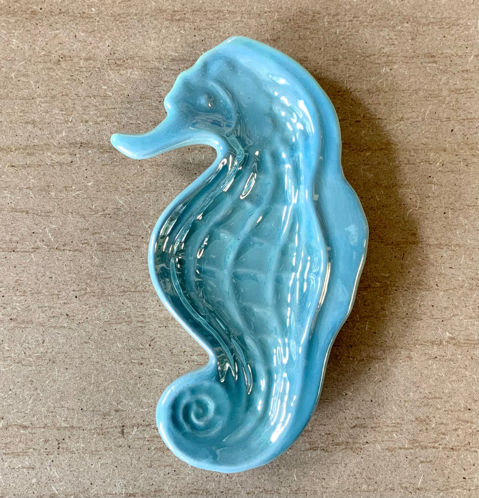 Iridescent Seahorse Trinket Dish