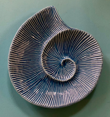 Nautilus Ceramic Trinket Dish
