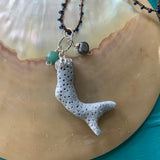 Mermaid Tail Coral Necklace