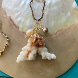 Mermaid Tail Coral Necklace