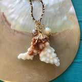 Mermaid Tail Coral Necklace