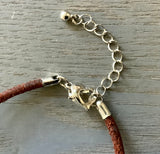 Pearl Trio Leather Bracelet