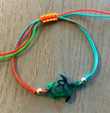 Colorful Turtle Adjustable Bracelet