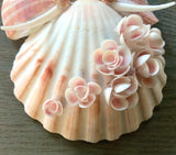 Apple Blossom Seashell Angel