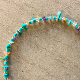 Simple Seed Bead Stone Anklet