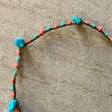 Simple Seed Bead Stone Anklet