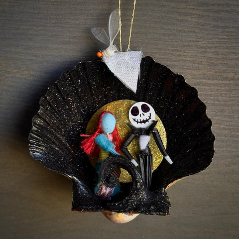 Seashell Nightmare Xmas Ornament