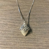 Acorn Pearl Necklace