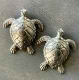 Sea Turtle Pewter Salt & Pepper Set