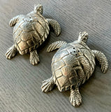 Sea Turtle Pewter Salt & Pepper Set