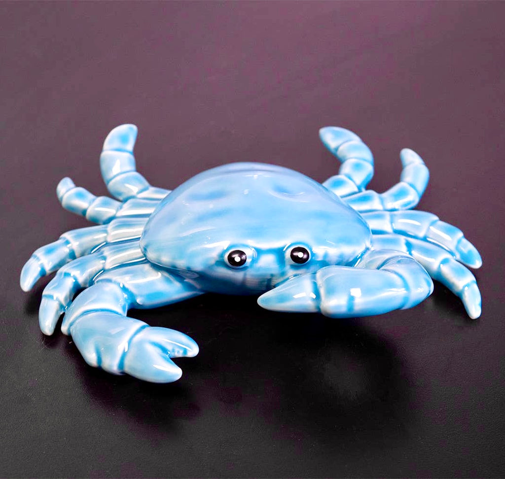 Blue Crab Ceramic Decor