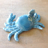 Blue Crab Ceramic Decor