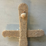 Seashell Cross Wall Decor