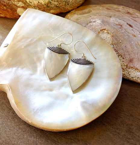 Arrowhead Shell Earrings