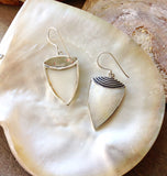 Arrowhead Shell Earrings