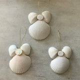 Simple Clam Angel Ornament