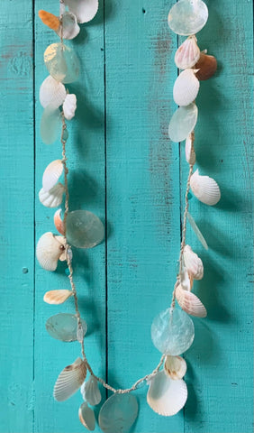 Colorful Coast Seashell Garland