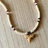 Shark Tooth Neutral & Pastel Necklace