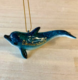 Blue Dolphin Ornament