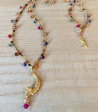 Mermaid Enchantment Jeweled Necklace