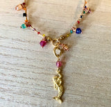 Mermaid Enchantment Jeweled Necklace