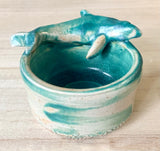 Dolphin Artisan Pottery Dish