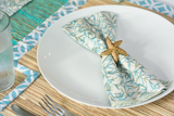Bamboo Print Cloth Napkins Set