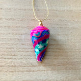 Painted Shell Ornament
