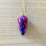 Painted Shell Ornament